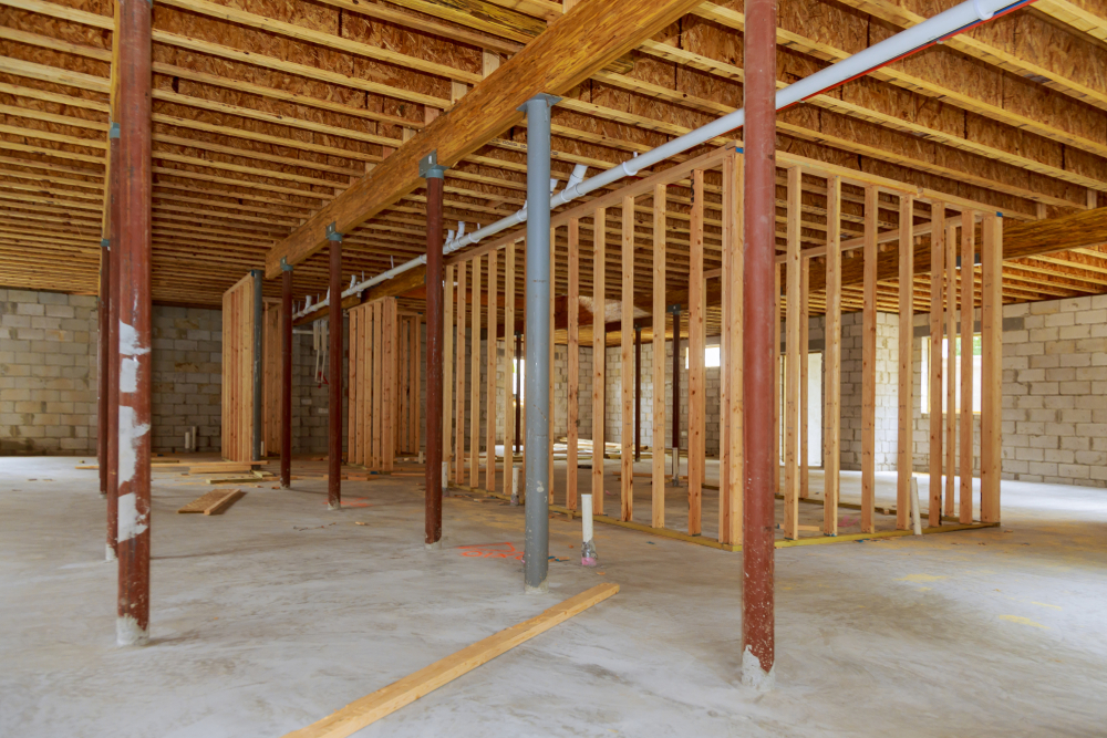 Basement Finishing example